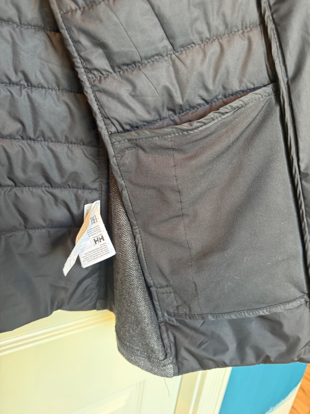 Helly Hansen Jacket Womens XL Black Astra Primaloft Quilted Full Zip Outdoor - Picture 6 of 8